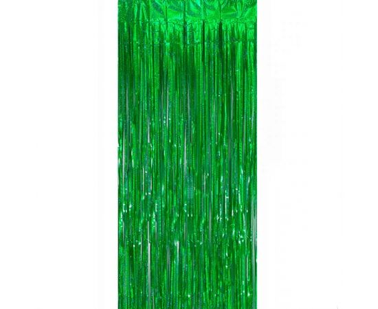 Шторка для фотозоны 1*2м зелёная DV-H-1633-3