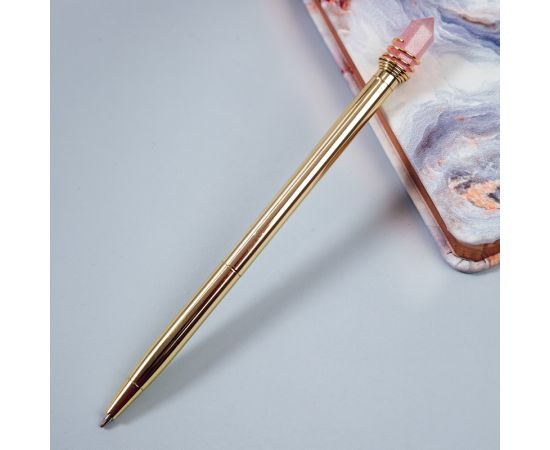 Ручка шариковая автоматическая MESHU "Shine crystal" синяя, 1,0мм MS_94024