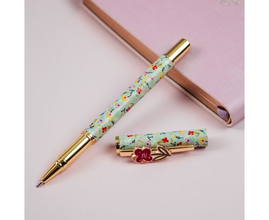 Ручка шариковая MESHU "Bloom" синяя, 1,0мм MS_94208