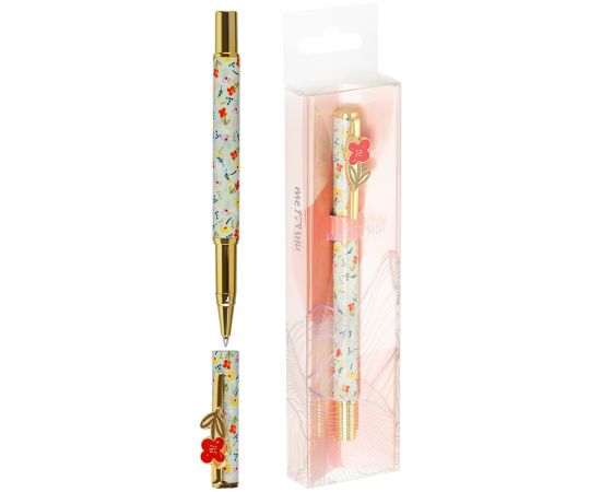 Ручка шариковая MESHU "Bloom" синяя, 1,0мм MS_94208
