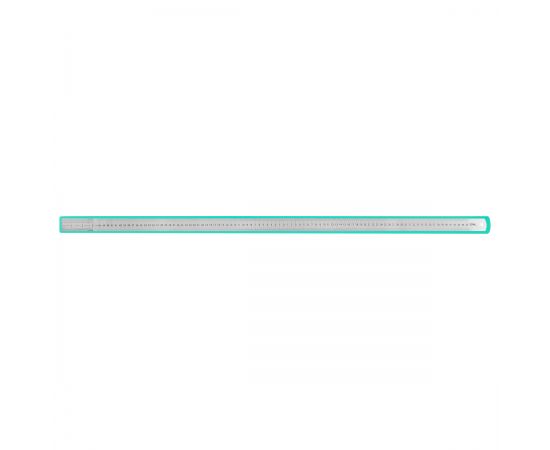 Линейка 100см СТАММ, стальная, ПВХ чехол с европодвесом ЛН-30534