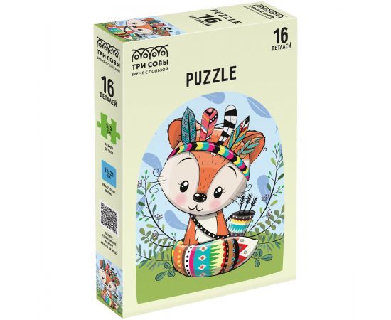 Пазл  16 эл. Maxi ТРИ СОВЫ "Лисенок" ПК16М_54502
