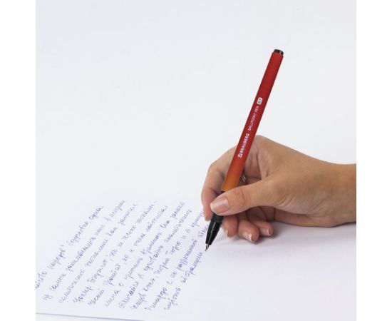 Ручка шариковая BRAUBERG SOFT TOUCH GRIP "GRADE NEON", СИНЯЯ, мягк.покрытие, ассорти,0,7мм,143710 143710