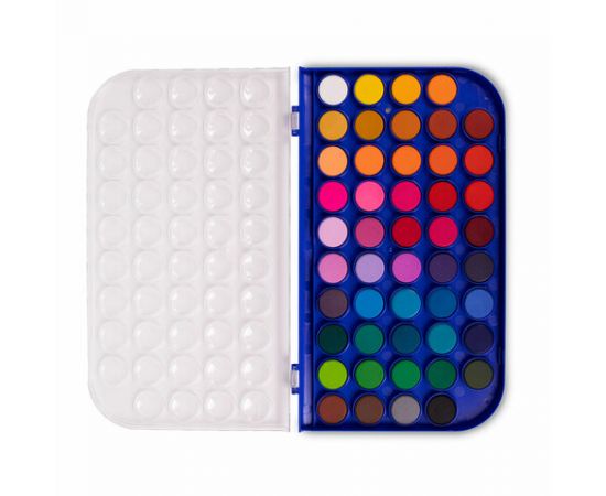 Краски акварельные BRAUBERG "PREMIUM" 48 цветов, круглые кюветы 23 мм, пенал, 191747 191747