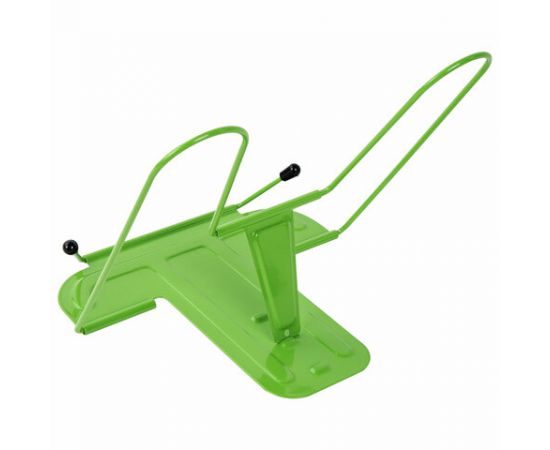 Подставка для книг и учебников BRAUBERG LINE+, металлическая, зеленая, европодвес, 238072 238072