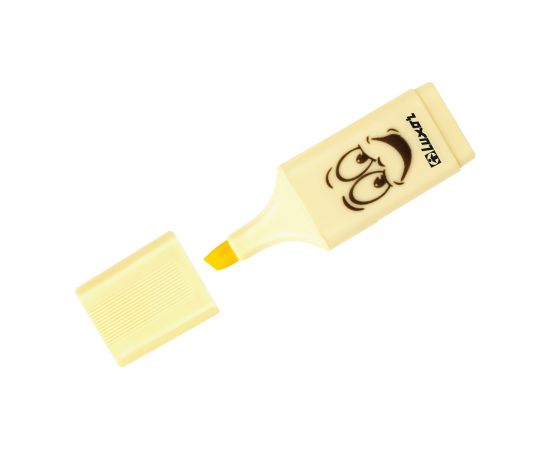 Текстовыделители Luxor "Eyeliter Pastel" пастельный желтый, 1-4,5мм 4031P