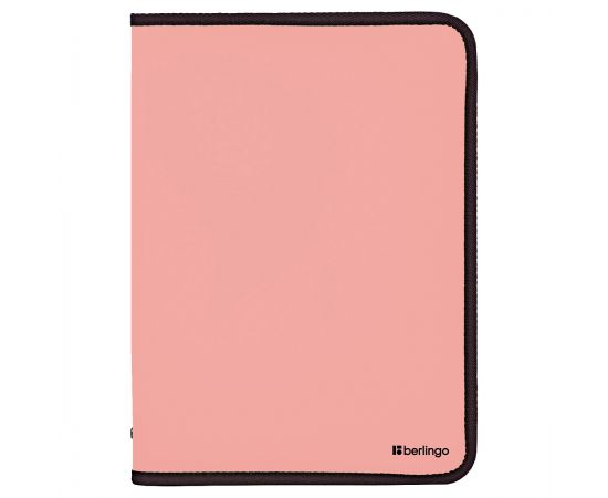 Папка на молнии Berlingo "Instinct" А4, 500мкм, фламинго ANm_04009