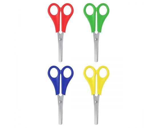 Ножницы детские Berlingo 13см, ассорти, европодвес DNn_14024
