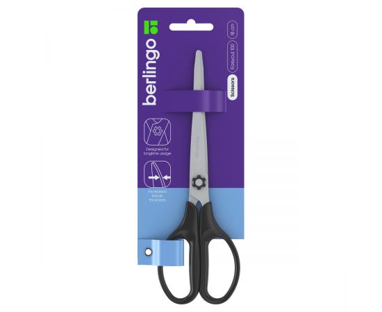 Ножницы Berlingo "Easycut 100" 18см, европодвес DNn_18040
