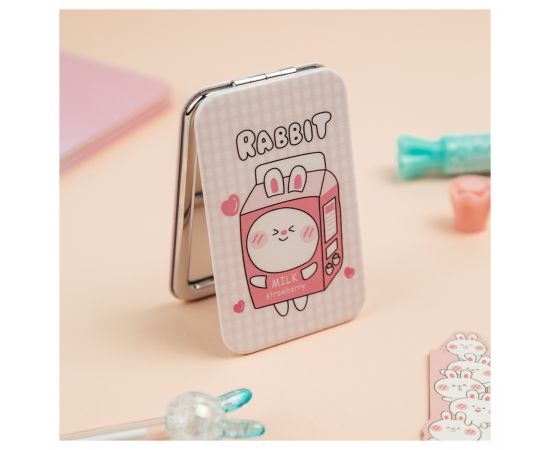 Зеркальце карманное складное MESHU "Milk rabbit" MS_52713