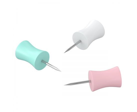 Кнопки силовые Berlingo, 30шт., ассорти, пласт. упак., европодвес PN5010