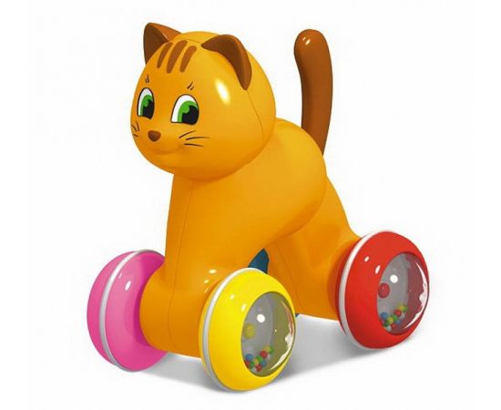 Игрушка-покатушка "Котик" 01931пц