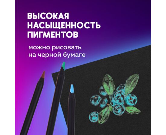 Карандаши художественные цветные BRAUBERG ART PREMIERE, НАБОР 72 цвета, 4 мм, металл кейс, 181693 181693