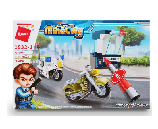 КОНСТРУКТОР 1932-1 Intercept Outlaws 98дет 1932-1