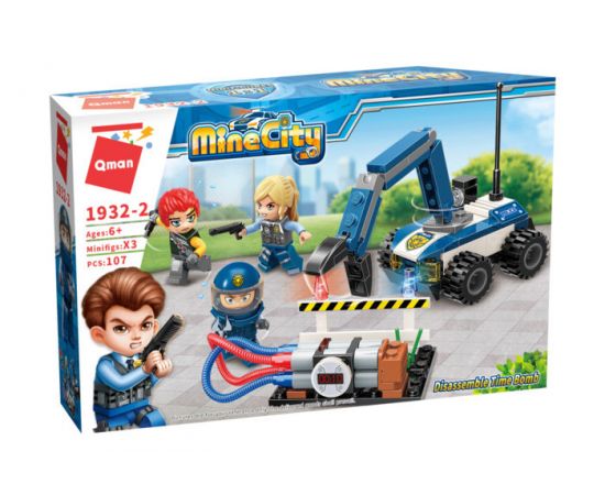 КОНСТРУКТОР 1932-2 Disassemle Time Bomb 107дет 1932-2