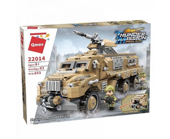 Конструктор 22014 603дет Thunder Mission Heavy Armored Vehicle 22014