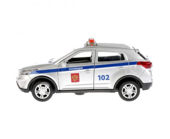 Машина металл свет-звук HYUNDAI CRETA ПОЛИЦИЯ, 12 см,отк.дв.,баг.,ин 259944 259944