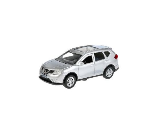 Машина металл NISSAN X-TRAIL 12 см, двери, багаж, инерц, серебристый, 263453 263453