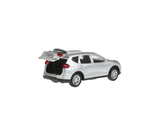 Машина металл NISSAN X-TRAIL 12 см, двери, багаж, инерц, серебристый, 263453 263453