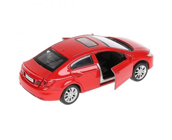 Машина металл "HONDA CIVIC", длина 12см, открыв. двери, инерц, красный 272307 272307