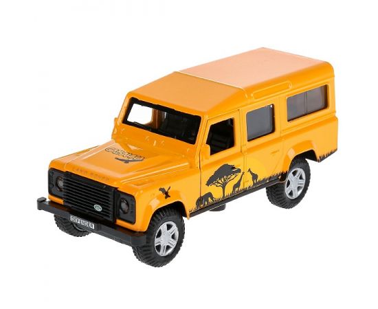 Машина металл LAND ROVER DEFENDER САФАРИ 12см, открыв. двери, инерц, в кор 297495 297495