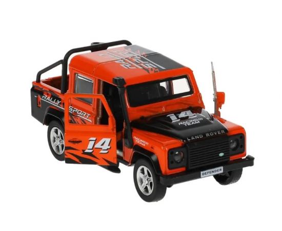 Машина металл LAND ROVER DEFENDER PICKUP САФАРИ 12 см, двери, багажн 317584 317584