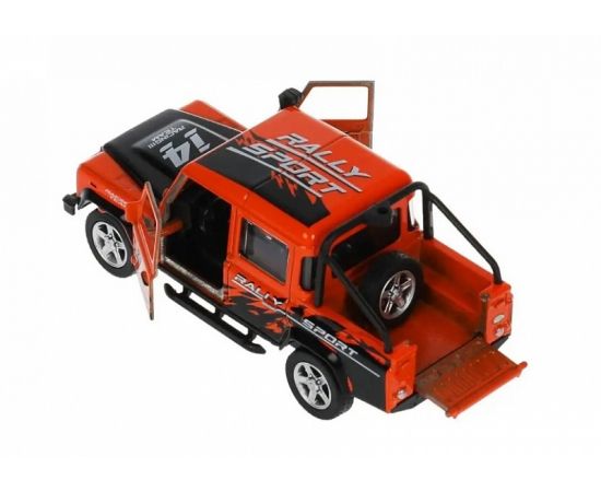 Машина металл LAND ROVER DEFENDER PICKUP САФАРИ 12 см, двери, багажн 317584 317584