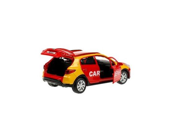 Машина металл KIA RIO X КАРШЕРИНГ 12 см, двери, багаж, инерц, красный 363239 363239
