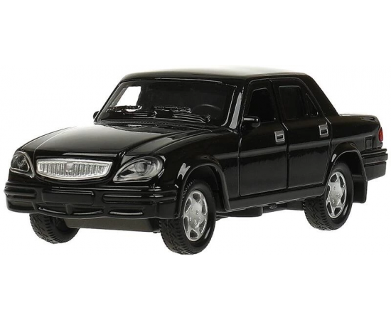 Машина металл ГАЗ -31105 «волга» 12 см, двери, багаж, инерц, черный 369117 369117