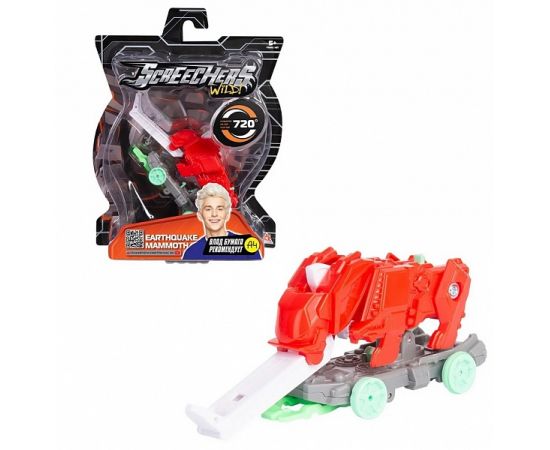 Дикие Скричеры. Маш-трансформер Ерсквейк Мамонт 720.ТМ Screechers Wild 39858 39858
