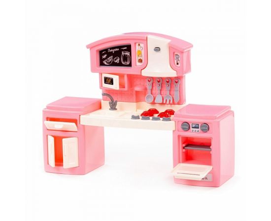 Мини-кухня "Малютка" (розовая) (в коробке №2) 43273 43273