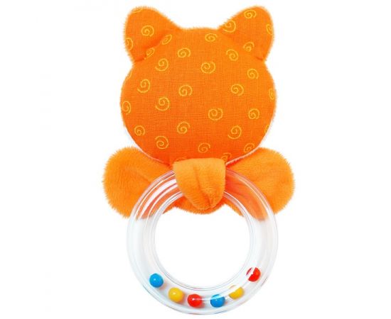 Мякиши погремушка колечко Лисичка Апельсинка 607 607