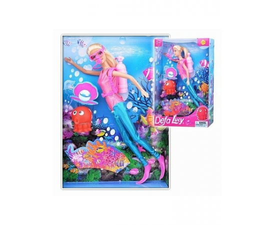 Кукла Defa Lucy с аквалангом 8279 8279