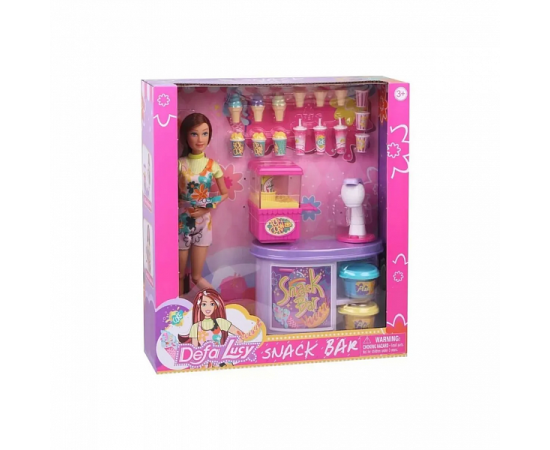 Кукла Defa Lucy с набором "Snack bar" 8486 8486