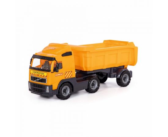 "Volvo", автомобиль-самосвал с полуприцепом (в сеточке) 8749 8749