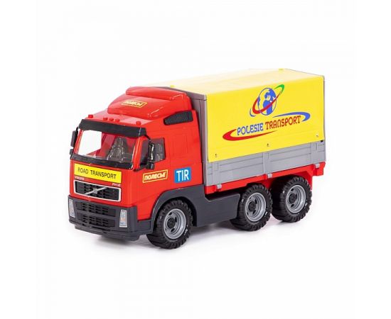 "Volvo", автомобиль бортовой тентовый (в сеточке) 8763 8763