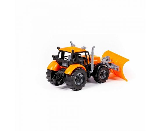 Трактор "Прогресс" с лопатой-отвалом инерционный (оранжевый) (в коробке) 91765 91765