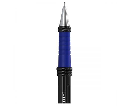 Ручка шариковая Berlingo "I-10 Nero" синяя, 0,4мм CBp_40020