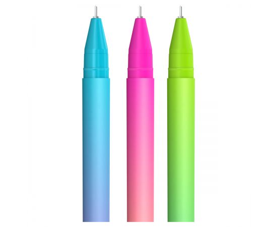 Ручка шариковая Berlingo "Radiance" синяя, 0,7мм, корпус ассорти CBp_70020