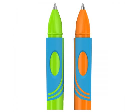 Ручка шариковая Berlingo "Initial" светло-синяя, 0.7мм, для левшей и правшей (ассорти) CBp_70700