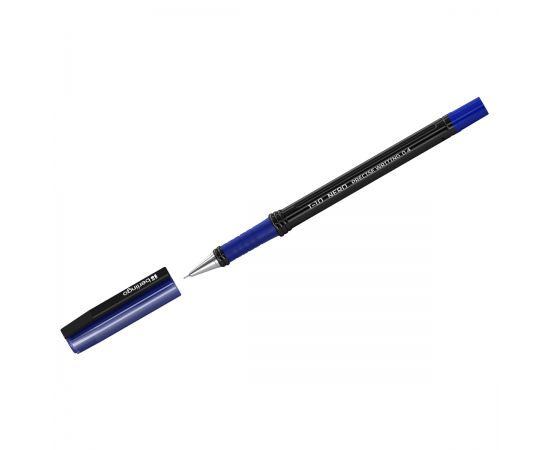 Ручка шариковая Berlingo "I-10 Nero" синяя, 0,4мм CBp_40020