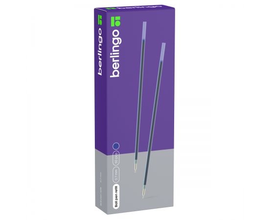 Стержень шариковый Berlingo "Starlight", "Funline" синий, 140мм, 0,7мм CSb_70250