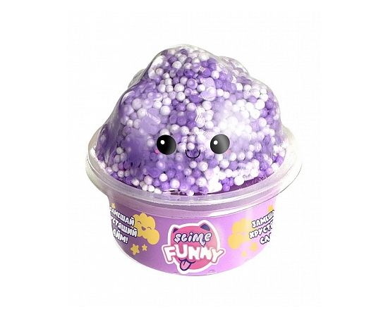 Слайм Slime "Funny Slime" с вложениями, облачко, 130г SLM102