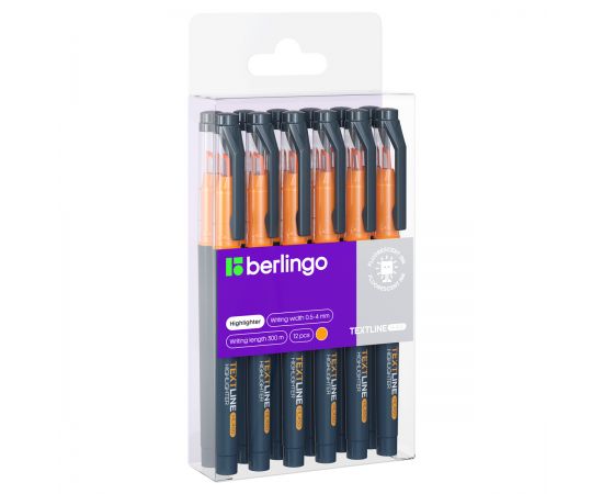 Текстовыделитель Berlingo "Textline HL450" оранжевый 0,5-4мм T4018