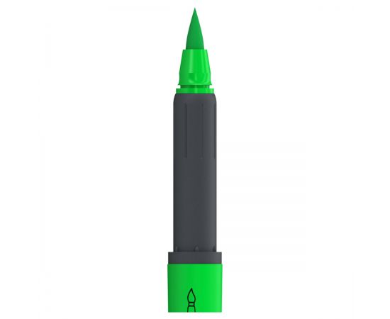 Текстовыделитель-кисть Berlingo "Textline HL470" зеленый, 1-6мм T4516