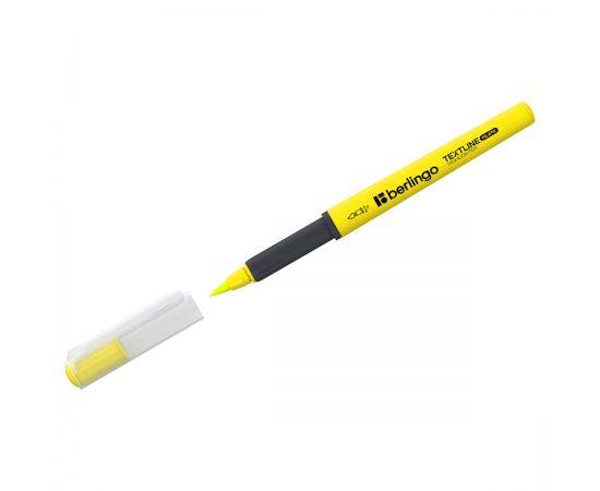 Текстовыделитель-кисть Berlingo "Textline HL470" желтый, 1-6мм T4517