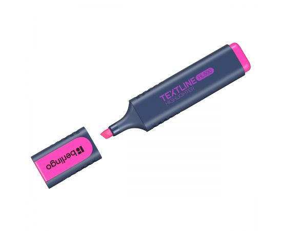 Текстовыделитель Berlingo "Textline HL500" розовый, 1-5мм T7019