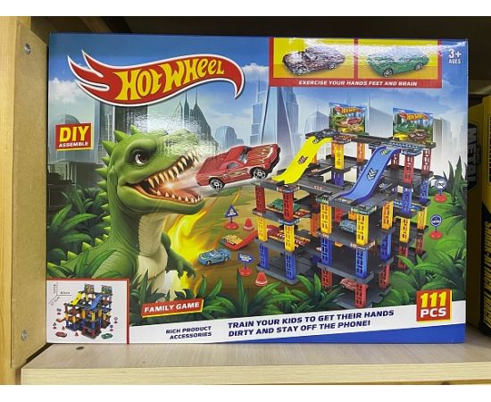 Набор парковка Динзавр с машинками  111 дет T876-6 T876-6