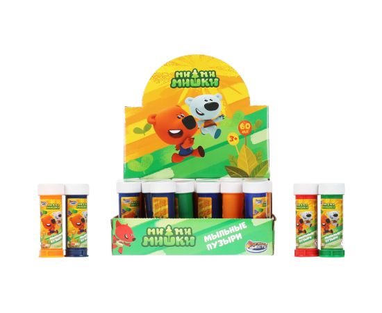 Мыльные пузыри Играем вместе "Ми-Ми-Мишки", 60мл, ассорти 01020-60ЭД
