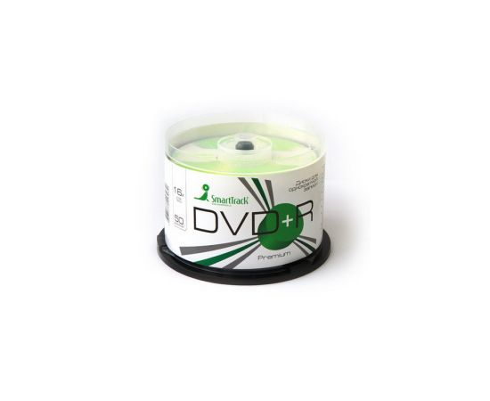 Диск DVD+R 4.7Gb Smart Track 16x Cake Box ST000220